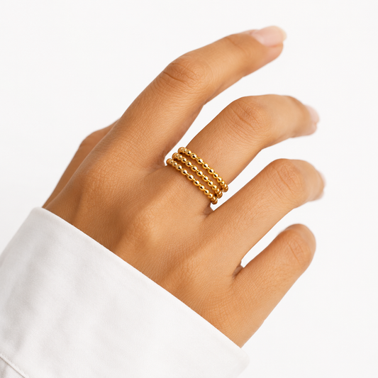 Luna Beaded Ring