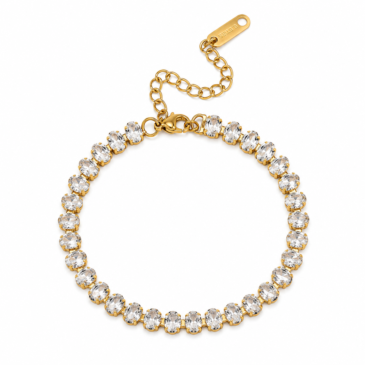 Varenna Oval Tennis Bracelet