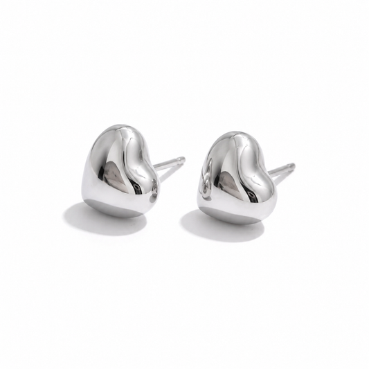 Sofia Heart Studs