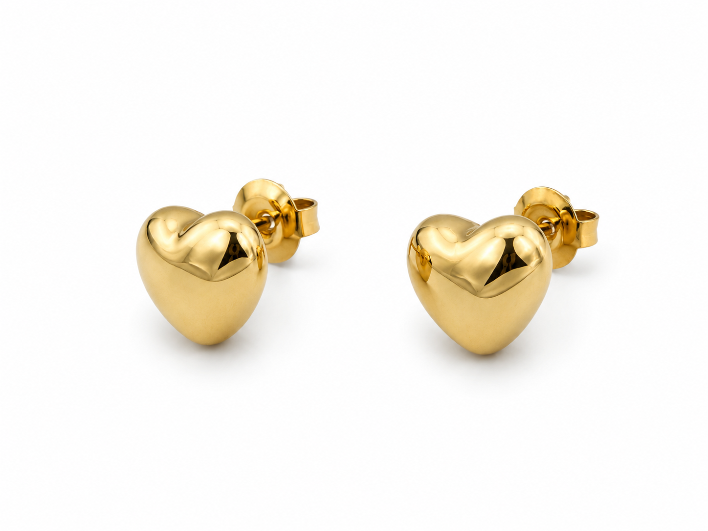 Sofia Heart Studs