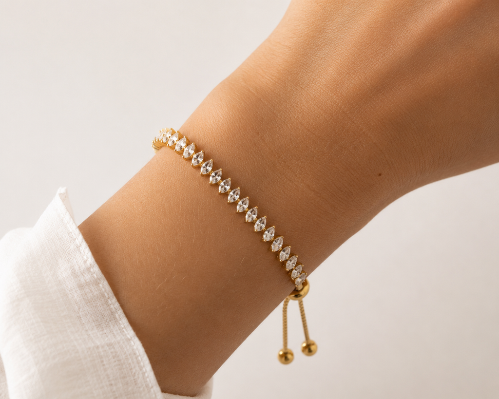 Varenna Marquise Tennis Bracelet