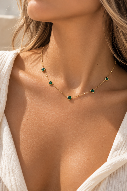 Verde Cuore Necklace