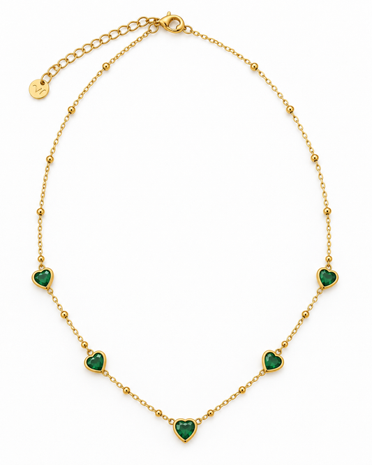 Verde Cuore Necklace