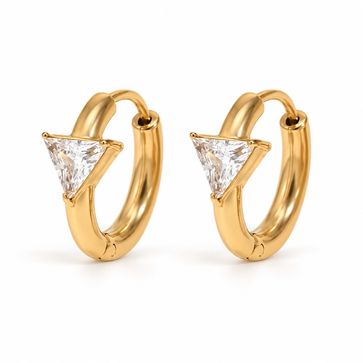Tria Huggie Earrings