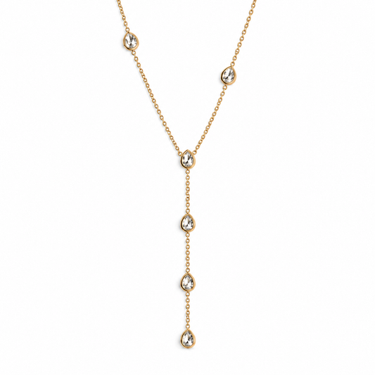Goccia Lariat Necklace