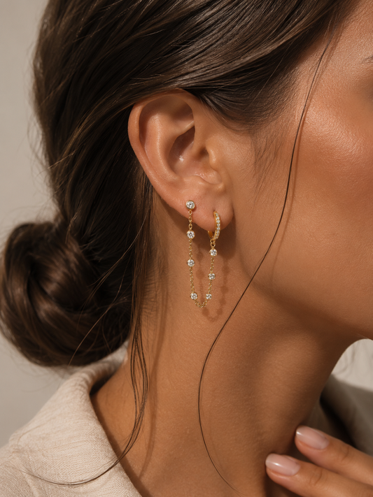 Como Chain Earrings