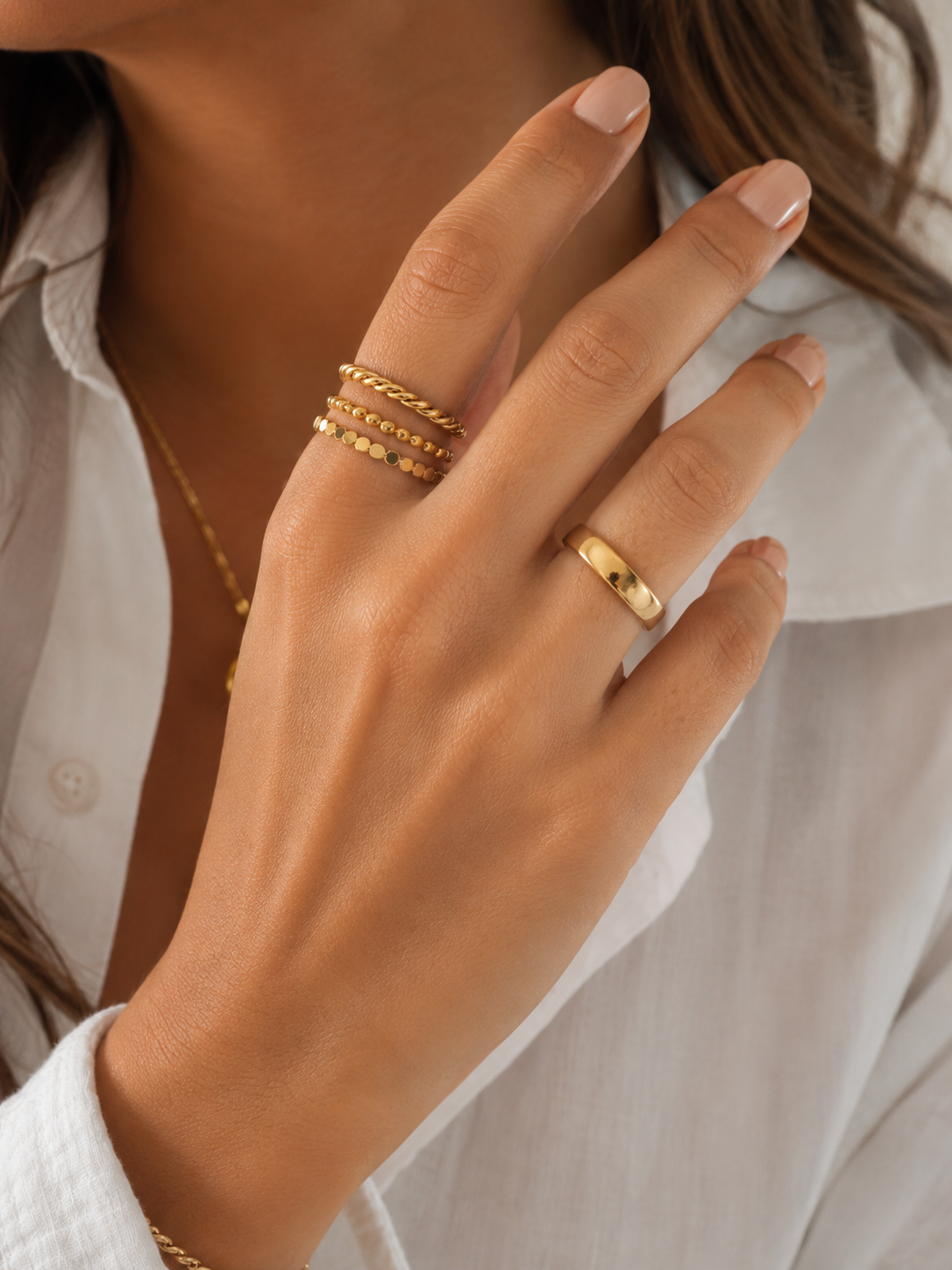 Luna Beaded Ring