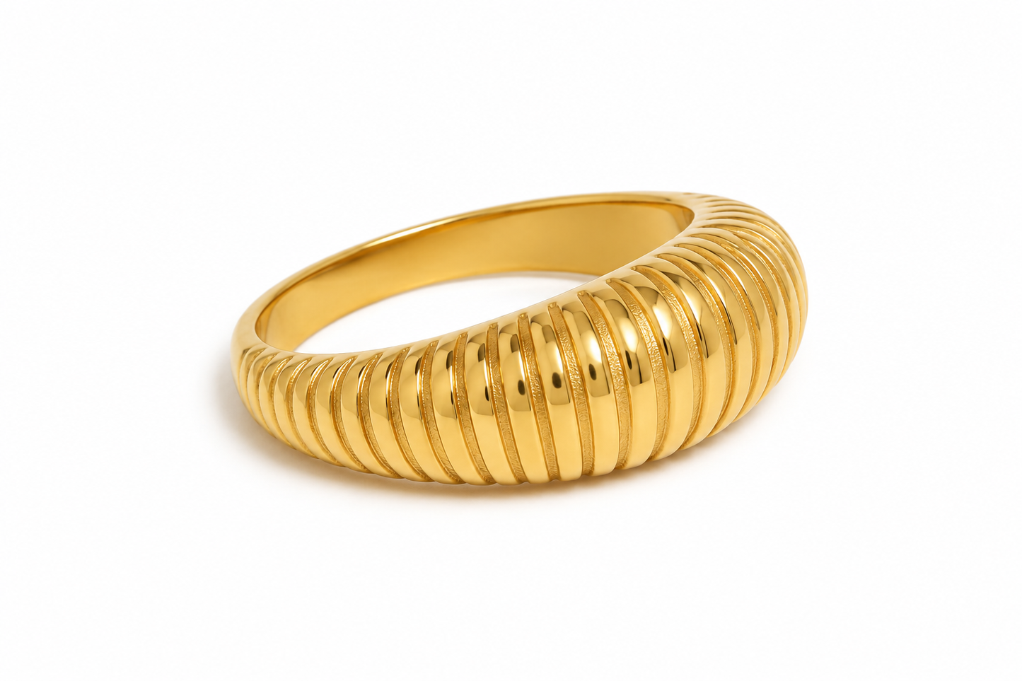 Valentina Ribbed Ring