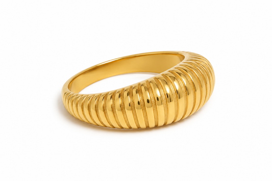 Valentina Ribbed Ring