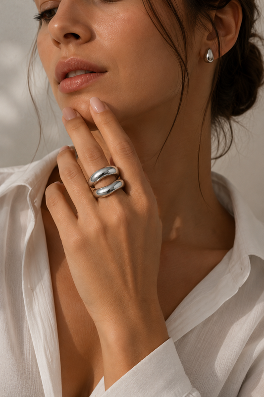 Vittoria Ring Silver